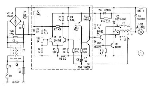電子鎮流器電路圖
