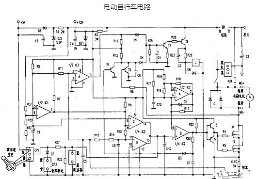 電動(dòng)自行車(chē)電路圖