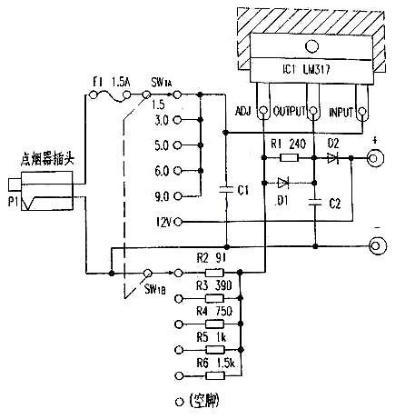 車(chē)載逆變器電路圖