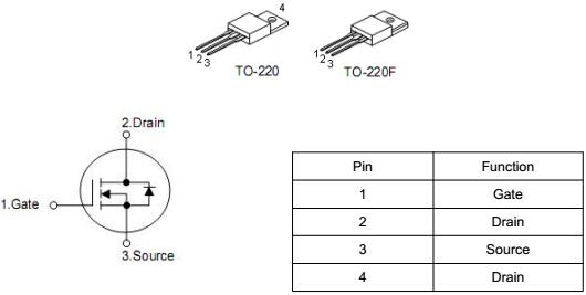 12N60場(chǎng)效應管參數