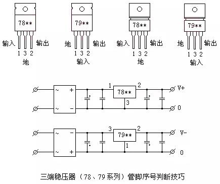 三端穩壓管型號對照表