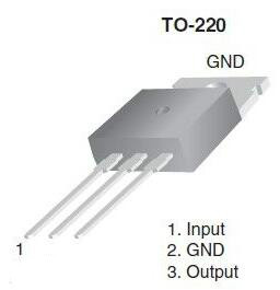 三端穩壓管7805