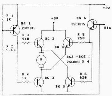 mos管驅動(dòng)電機電路圖