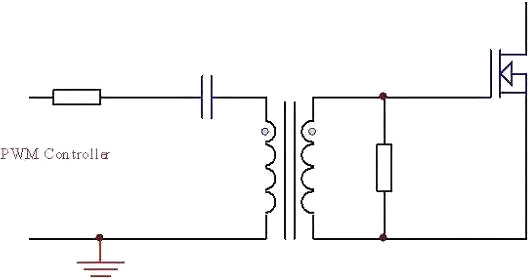 MOSFET柵極,驅動(dòng)電路,PNP