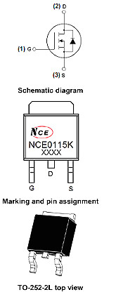 NCE0115K規格書(shū),NCE0115K替代,NCE0115K封裝