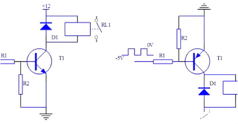 繼電器,晶體管,驅動(dòng)電路
