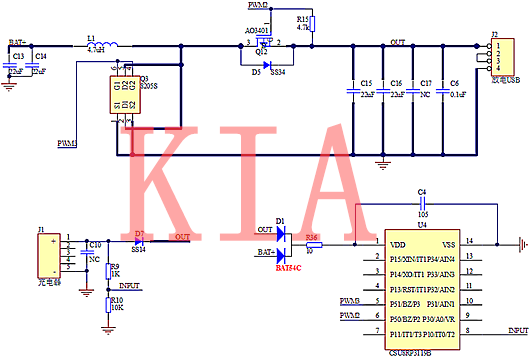 移動(dòng)電源系統中MOS管和肖特基二極管怎么選？-KIA MOS管