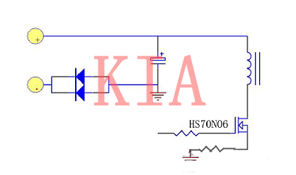 ?二極管單向導電性實(shí)現防反接保護解析-KIA MOS管