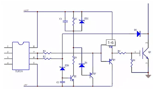 逆變器過(guò)流短路保護(hù)電路