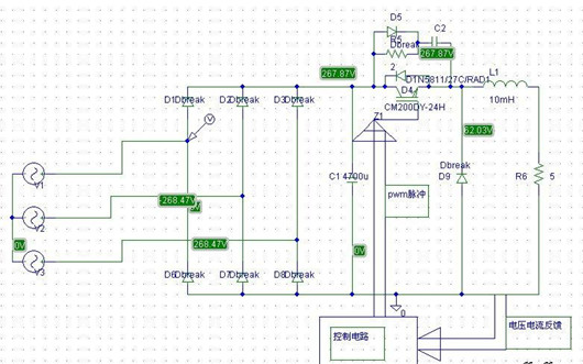 大功率逆變器電路